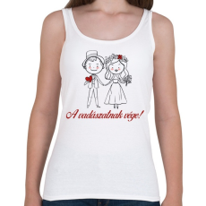 PRINTFASHION A vadászatnak vége - Női atléta - Fehér