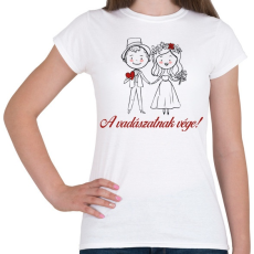 PRINTFASHION A vadászatnak vége - Női póló - Fehér