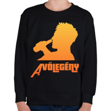 PRINTFASHION A VŐLEGÉNY - Gyerek pulóver - Fekete gyerek pulóver, kardigán