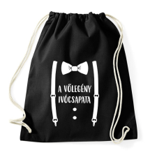 PRINTFASHION A vőlegény ivócsapata - Sportzsák, Tornazsák - Fekete tornazsák