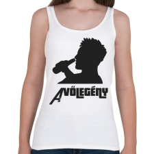 PRINTFASHION A VŐLEGÉNY - Női atléta - Fehér női trikó