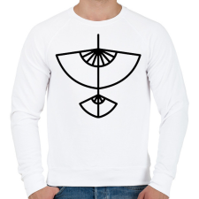 PRINTFASHION Aang avatar - Férfi pulóver - Fehér férfi pulóver, kardigán