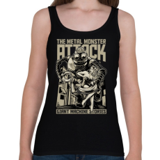 PRINTFASHION Acélszörny - Női atléta - Fekete