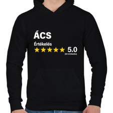 PRINTFASHION Ács Értékelés ***** 5.0 (69 értékelés) - Férfi kapucnis pulóver - Fekete férfi pulóver, kardigán