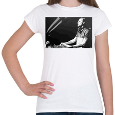 PRINTFASHION Adam Beyer - Női póló - Fehér női póló
