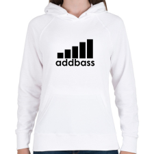 PRINTFASHION Addbass - Parody - Női kapucnis pulóver - Fehér női pulóver, kardigán