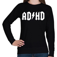 PRINTFASHION ADHD - Női pulóver - Fekete női pulóver, kardigán