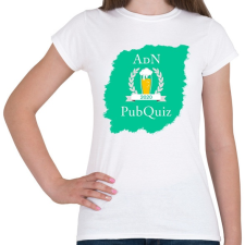 PRINTFASHION Adn Pub Quiz - Női póló - Fehér női póló