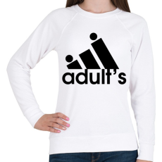 PRINTFASHION adult's - Női pulóver - Fehér