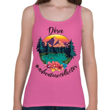 PRINTFASHION #adventurecollector Dóra - Női atléta - Rózsaszín női trikó
