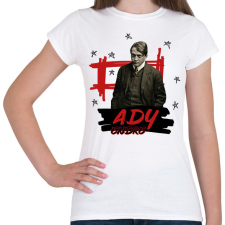 PRINTFASHION Ady Endre - Női póló - Fehér női póló