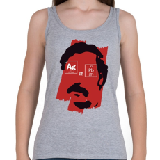 PRINTFASHION Ag or Pb?  - Női atléta - Sport szürke