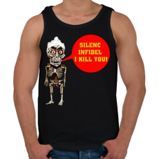 PRINTFASHION ahmed the dead terrorist - Férfi atléta - Fekete