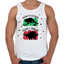 PRINTFASHION Ahogy én látom - Férfi atléta - Fehér atléta, trikó