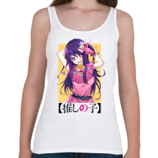 PRINTFASHION Ai Hoshino - Női atléta - Fehér