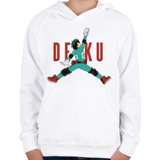 PRINTFASHION Air Deku - Gyerek kapucnis pulóver - Fehér
