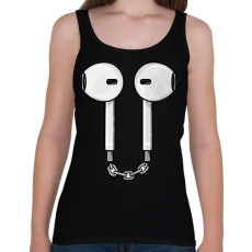PRINTFASHION AirPods - Női atléta - Fekete