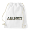 PRINTFASHION Airsotf - terepmintás - Sportzsák, Tornazsák - Fehér
