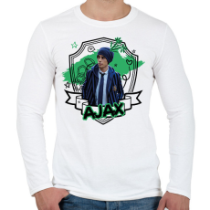 PRINTFASHION Ajax firka - Férfi hosszú ujjú póló - Fehér