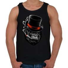 PRINTFASHION Akár egy főnök - Férfi atléta - Fekete