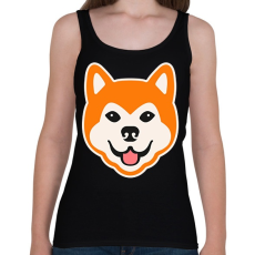 PRINTFASHION Akita - Női atléta - Fekete