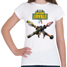 PRINTFASHION Aknavetők  - Női póló - Fehér