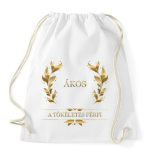PRINTFASHION Ákos - Sportzsák, Tornazsák - Fehér tornazsák