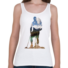 PRINTFASHION Alaszkai Vadonban - Női atléta - Fehér