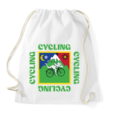 PRINTFASHION Albert Hofmann - Cycling - Sportzsák, Tornazsák - Fehér tornazsák