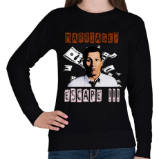 PRINTFASHION albundy - Női pulóver - Fekete