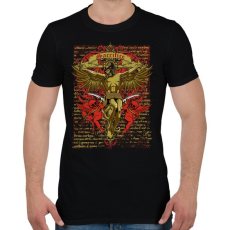 PRINTFASHION Áldozat - Férfi póló - Fekete