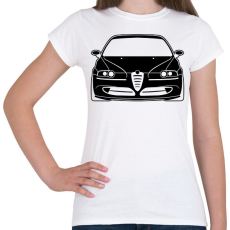 PRINTFASHION Alfa Romeo 147 03 - Női póló - Fehér