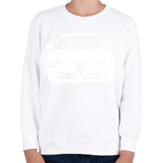 PRINTFASHION Alfa Romeo 147 04  - Gyerek pulóver - Fehér