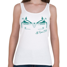 PRINTFASHION Alfa romeo 159 03 - Női atléta - Fehér női trikó