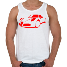 PRINTFASHION Alfa Romeo 8c 02 - Férfi atléta - Fehér