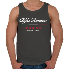 PRINTFASHION Alfa Romeo racing since 1910 - fehér - Férfi atléta - Sötétszürke atléta, trikó
