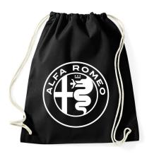 PRINTFASHION Alfa Romeo  - Sportzsák, Tornazsák - Fekete tornazsák