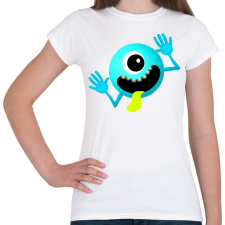 PRINTFASHION Alien - Női póló - Fehér női póló