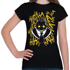 PRINTFASHION Alien senseii - Női póló - Fekete