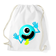 PRINTFASHION Alien - Sportzsák, Tornazsák - Fehér tornazsák