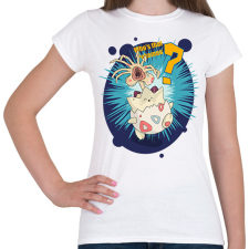 PRINTFASHION Alien xenomorph pokemon - Női póló - Fehér női póló