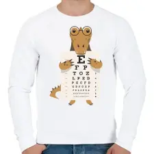 PRINTFASHION Aligátor - Férfi pulóver - Fehér női pulóver, kardigán