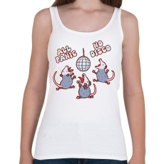 PRINTFASHION All panic - oposszum - Női atléta - Fehér