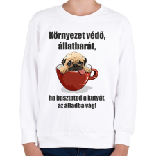 PRINTFASHION allatbarat-001 - Gyerek pulóver - Fehér gyerek pulóver, kardigán