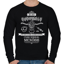 PRINTFASHION Állatorvosi asszisztens - Férfi pulóver - Fekete férfi pulóver, kardigán