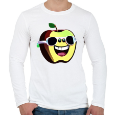 PRINTFASHION Alma napszemüvegben - Férfi hosszú ujjú póló - Fehér férfi póló