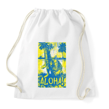 PRINTFASHION Aloha - Sportzsák, Tornazsák - Fehér tornazsák