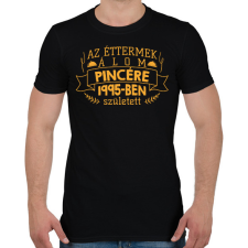 PRINTFASHION Álom pincér - Évszámmal - Férfi póló - Fekete férfi póló