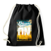 PRINTFASHION Álom - Sportzsák, Tornazsák - Fekete