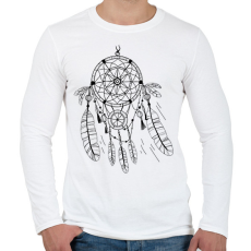 PRINTFASHION Álomfogó - Férfi hosszú ujjú póló - Fehér